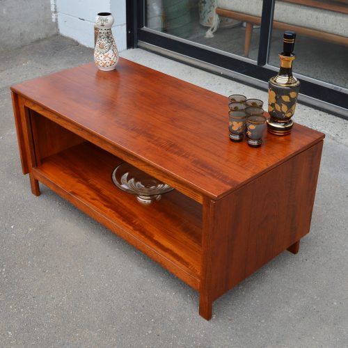 Clever Compact Teak Coffee & Pair of Nesting Tables