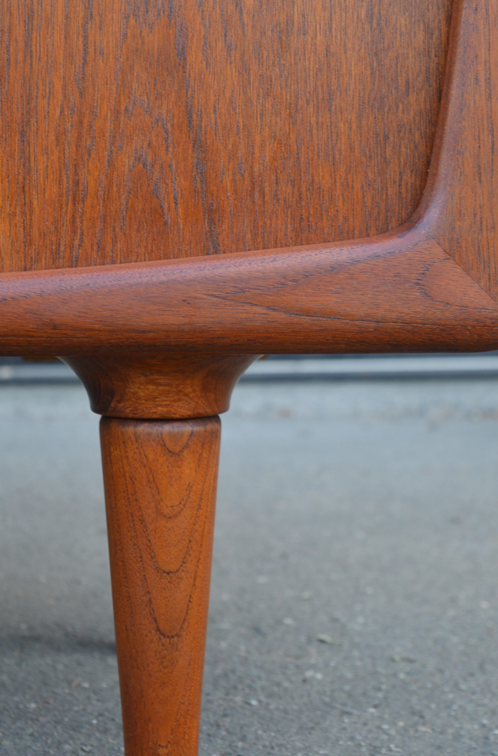 Sexy Petite Size Teak Quality Atomic Sideboard by HP Hansen - Image 7